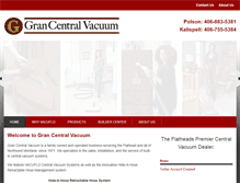 Tablet Screenshot of grancentralvacuum.com